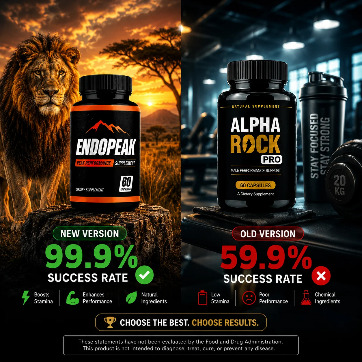 Alpha Rock Male Wellness Supplement